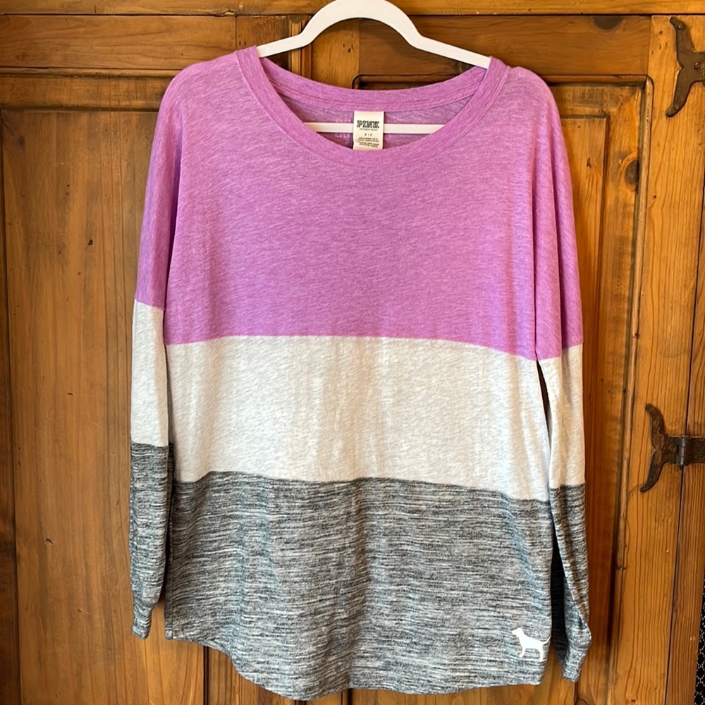 Pink Long Sleeve T-shirt size Small